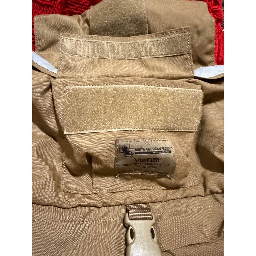 North American Rescue VooDoo Roof Rope Rescue Kit Bg Coyote Tan 90-0024 Tactical
